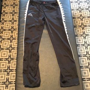 Kappa Pants - Women’s Black Kappa Track Pants Kappa Pants - Women’s Black Kappa Track Pants